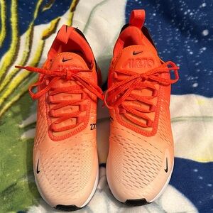 Nike Air Max 270 Bright Orange Sneakers